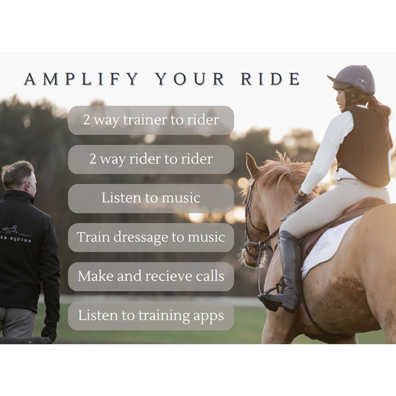 Finer Equine HelmetConnect - Black-3